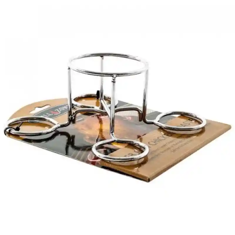 Home Grill Zone Base Para Pollo Cromada 188-067