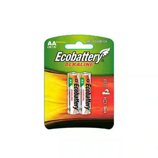 Ecobattery Pilas Alcalinas AA