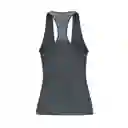 Under Armour Polera hg Racer Tank Gris Mujer Talla XS