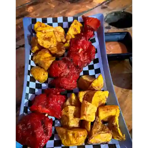 Brocheta de Costilla Ahumada