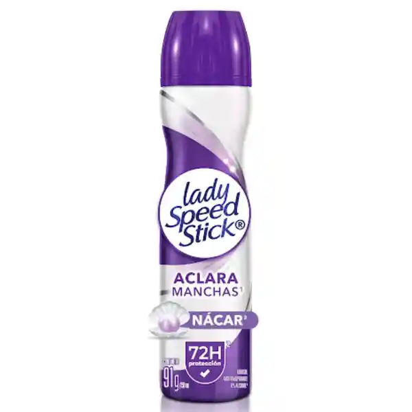 Desodorante Mujer Lady Speed Stick Derma + Vitamina E Aerosol 91 g