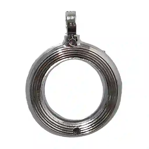 Decorarco Argolla Ranurada Cromada 3/4