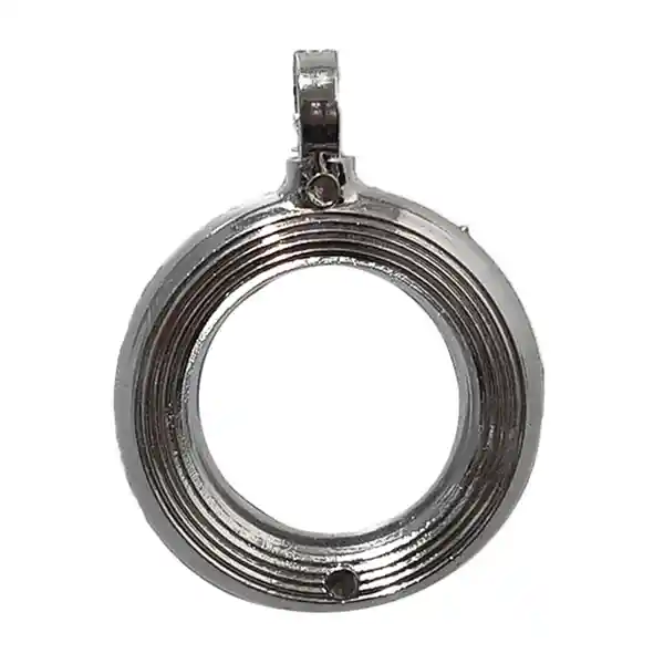 Decorarco Argolla Ranurada Cromada 3/4