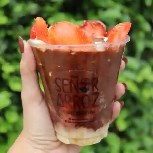 Señoras chocofresas medianas