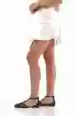 Falda Fleur Marfil Talla XS Mercedes Campuzano