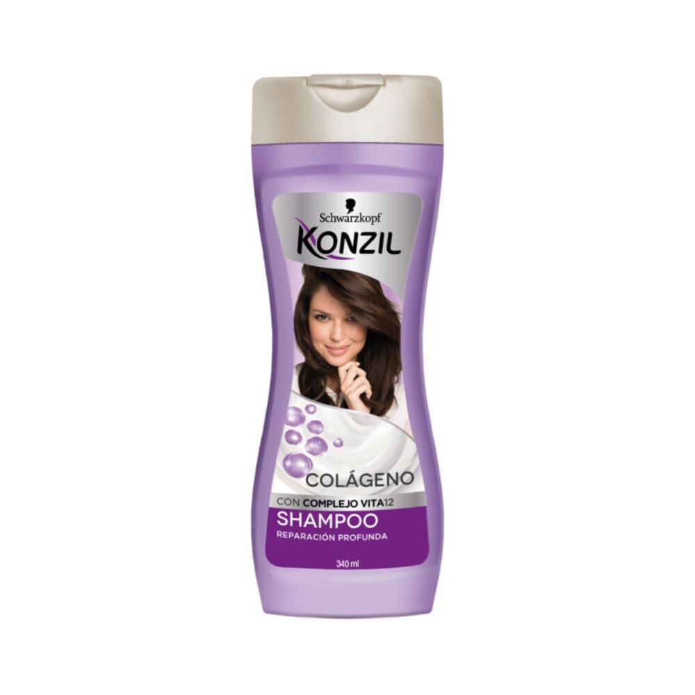 Shampoo Konzil Reparacion Profunda Colágeno 340Ml