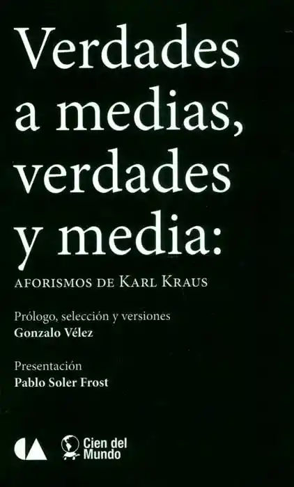  Verd AdeS  A Medias Verd AdeS  Y Media  Karl Kraus 