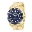 Reloj Pro Diver Hombre Oro 39086 Invicta