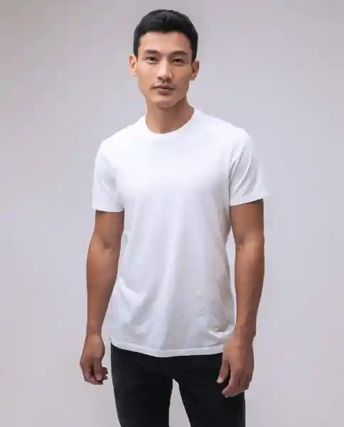 Camiseta Hombre Crudo Talla XXL 840D000 Americanino