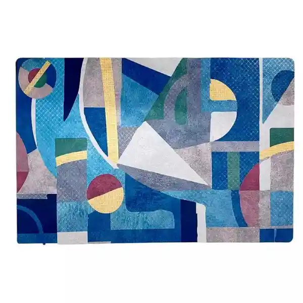 Concepts Tapete Estampado Poliéster Azul 1 40 x 60 cm