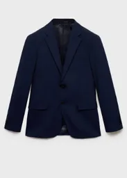 Blazer Americana Milan Marino Talla 48 Hombre Mango