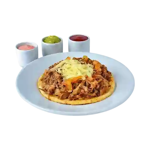 Arepa con Carne