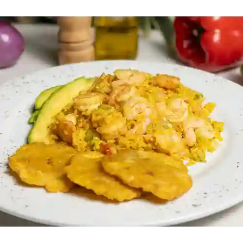Arroz de Camarones