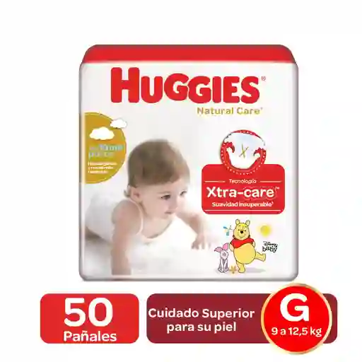 Huggies Pañal Natural Care Etapa 3/G 50 Und