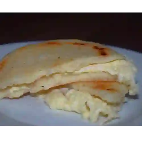 Arepa de Mantequilla y Queso