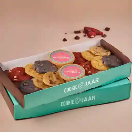 Mini galletas + salsa