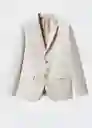Blazer Americana Florida Beige Talla 50 Hombre Mango