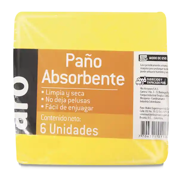 Clean Pano Absorbente Aro Line 6u