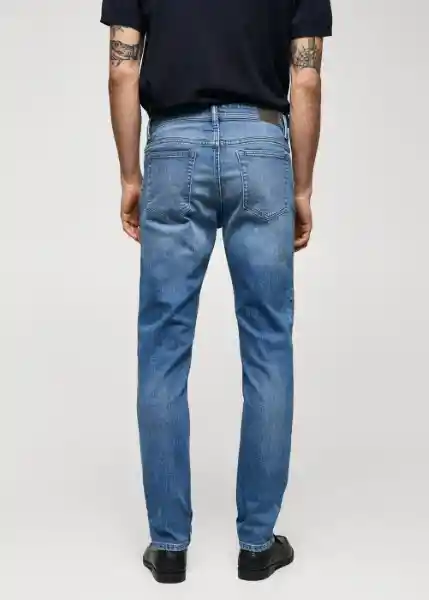 Jean Jan Tejano Medio Talla 44 Hombre Mango