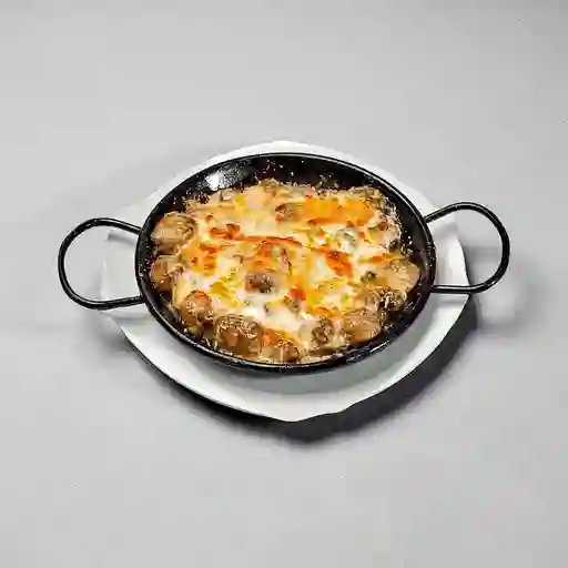 Champiñones Gratinados