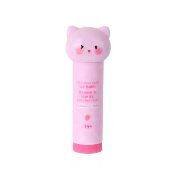 Bálsamo Labial Serie Little Bear Fruit Sabor a Fresa Miniso