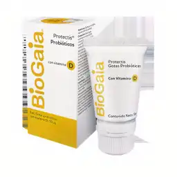 Bio Gaia Protectis Gotas Probióticas con Vitamina D (10 µg)