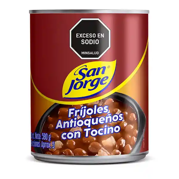 San Jorge Frijol  Antioqueños Tocino
