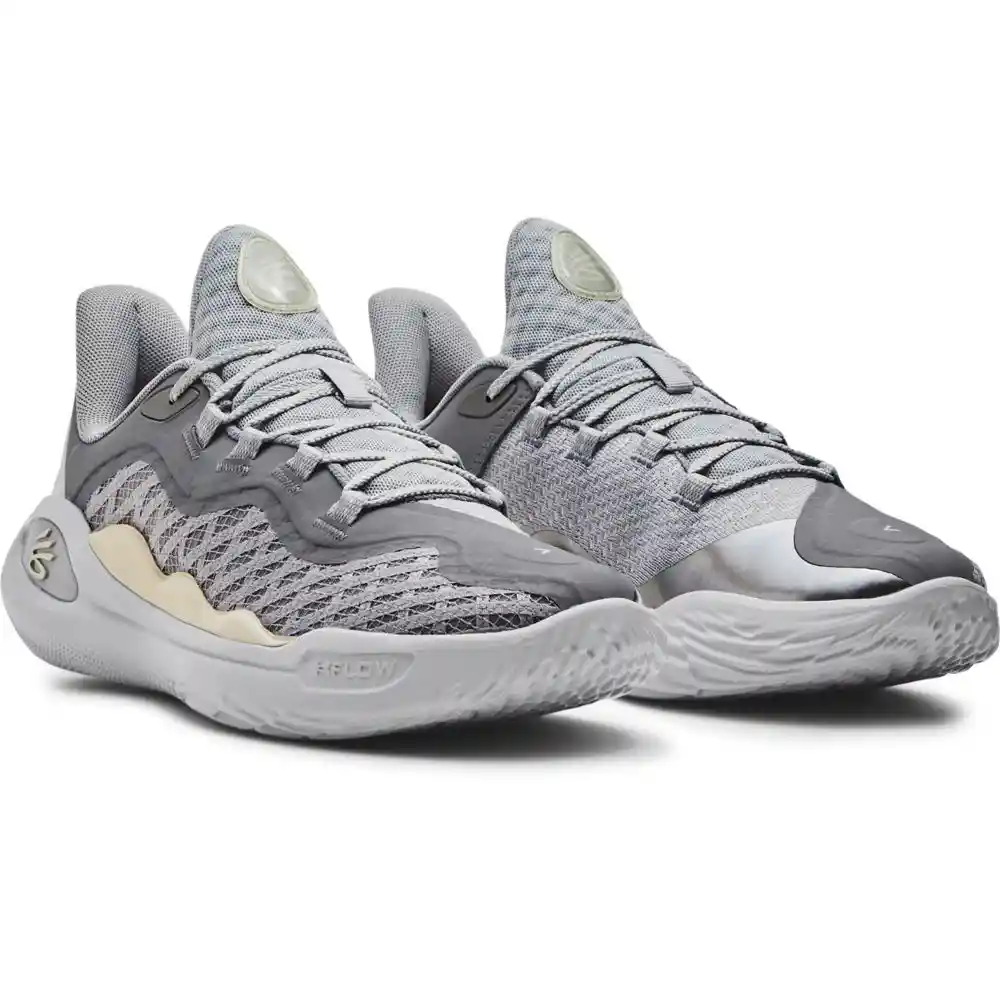 Under Armour Zapatos Curry 11 Yw Hombre Gris Talla 13