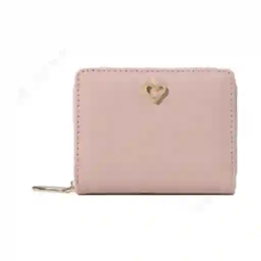 Cartera Pequeña Con Corazón Serie Rosa Miniso