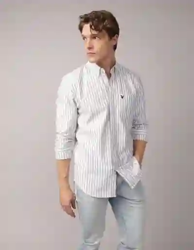 Camisa Hombre Verde Talla Medium 2830307 American Eagle