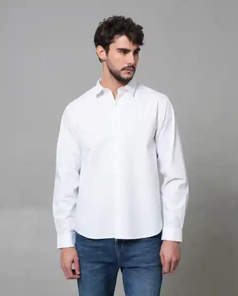 Camisa Hombre Blanco M 110 110G004_BLA110601 Rifle