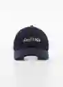 Gorra Vibes1 Navy Talla 99 Mujer Mango