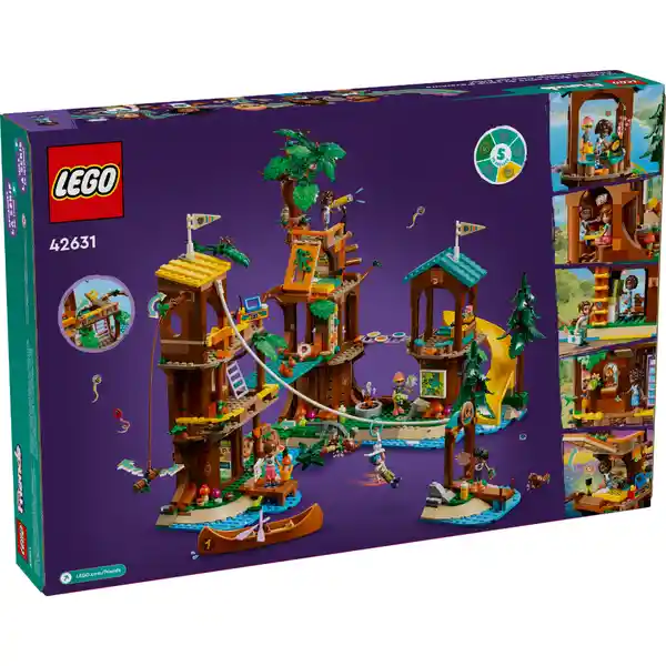 Set Construcción Campamento de Aventura: Casa Del Árbol Lego