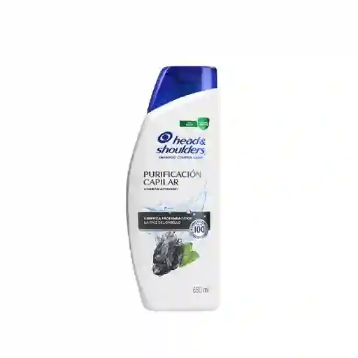 Head & Shoulders Shampoo Purificación Capilar Carbon Activado