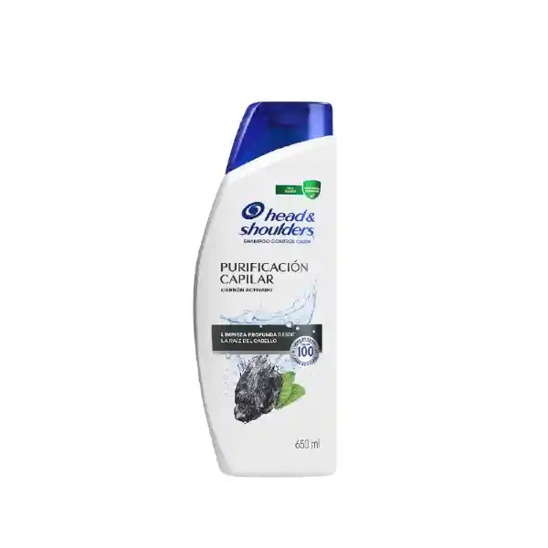 Head & Shoulders Shampoo Purificación Capilar Carbon Activado