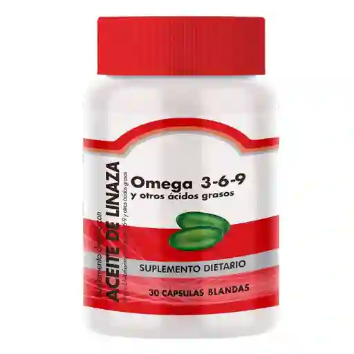 Omega 3-6-9 Aceite de Linaza Bland