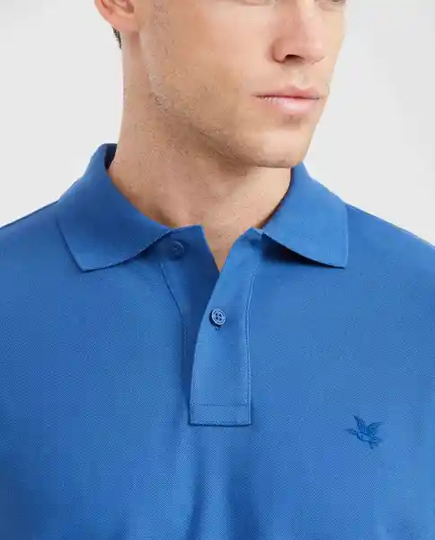 Camiseta Polo Clasic Azul Zarpar Oscuro M Chevignon