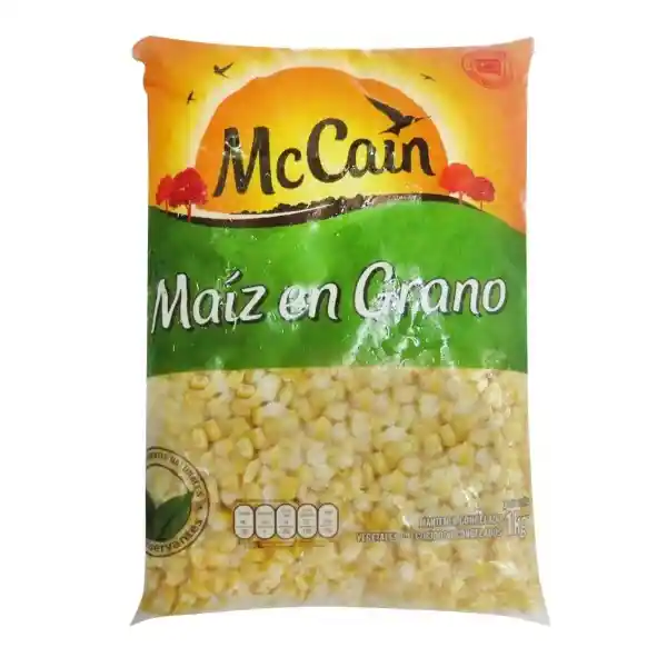 Mccain Vegetal Maíz Desgranado