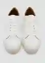 Zapatos Deportiva Metro Blanco Talla 43 Hombre Mango