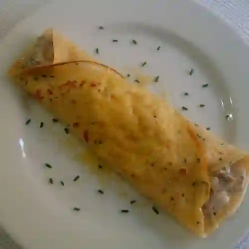 Crepe de Pollo con Champiñones