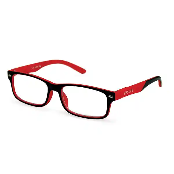 V-Polak Gafas de Lectura Brightlook 2.5+ Rojo Ref Vp16-15