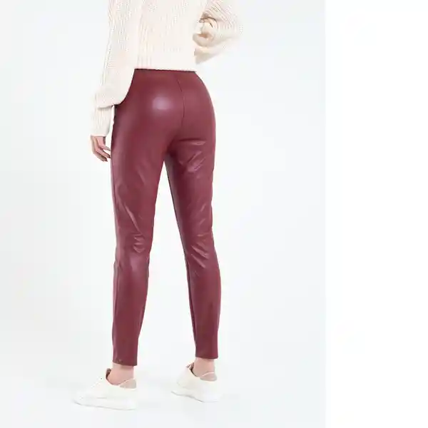 Pantalón Marley Mujer Rojo Syrah Ultraoscuro L 532E340 Naf Naf