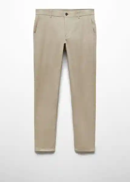 Pantalón Graham Beige Talla 42 Hombre Mango