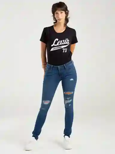 Levi'S Jean 711 Skinny Para Mujer Índigo T. 26/32