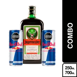 Combo Jägermeister Licor Hierbas + Red Bull Bebida Energizante