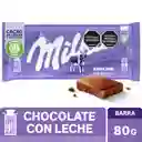 Chocolate Milka de Leche 80G