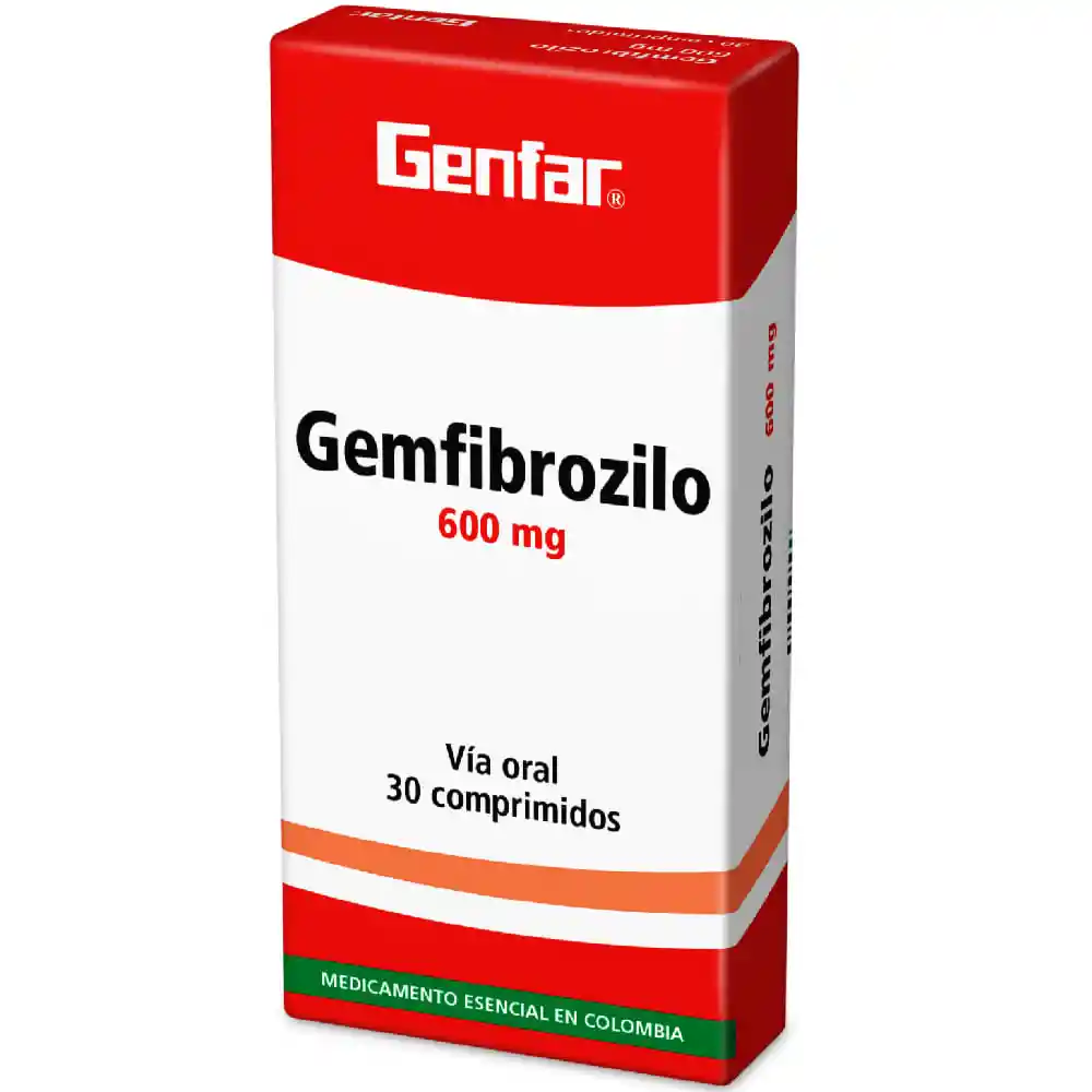 Gemfibrozilo Genfar (600 Mg)
