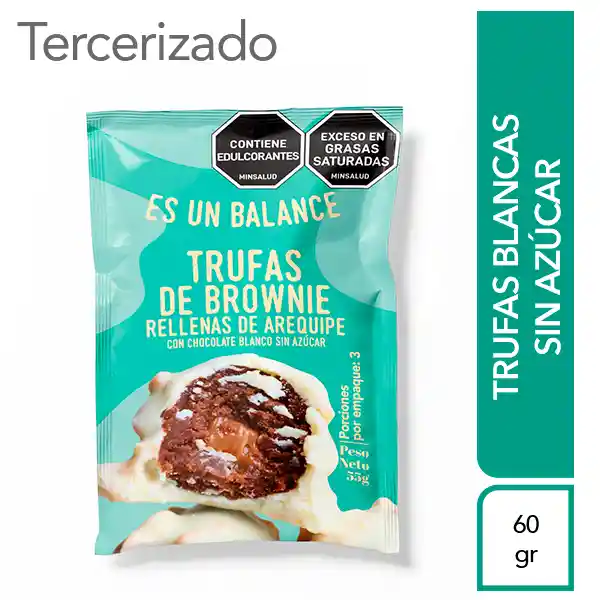 Es Un Balance Trufa Blancas Sin Azúcar
