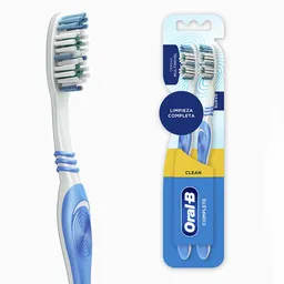 Cepillo de Dientes Oral-B Clean Complete Suave 2 Unidades