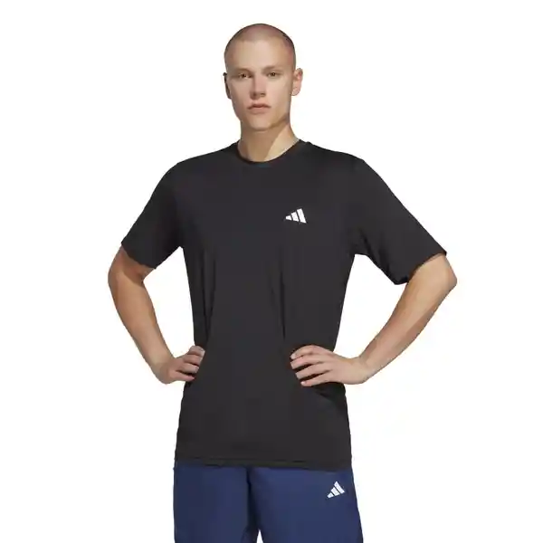 Adidas Camiseta Tr-es Stretch Para Hombre Negro Talla XL